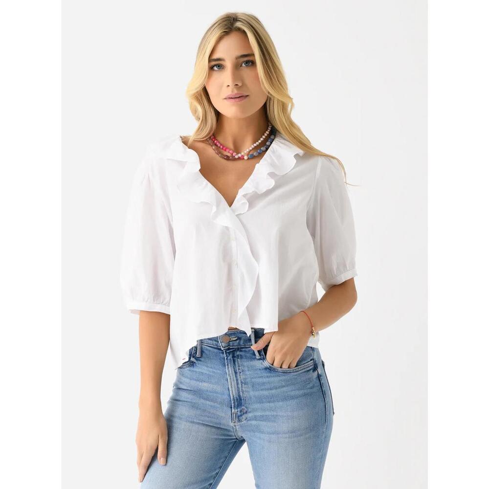 Xirena Caspia Blouse - White Color